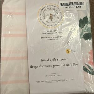 Burt’s Bees Baby Fitted sheets - 2 Pack